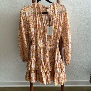 MAIA BERGMAN Ruffle Dress